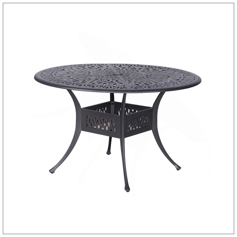 Table de salle à manger d'extérieur 48 po
