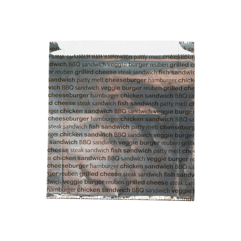 Paper Food Bag, 5.91" H x 1.18" W x 6.5" D