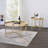 Tray Style Top Round Coffee Table