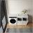 Laundry Cabinet ,With 2 Removable Liner Bags