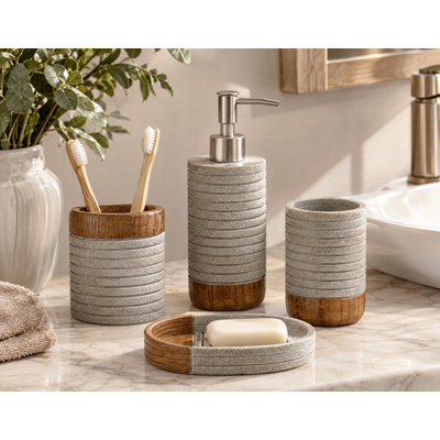 Ensemble d'accessoires de salle de bain