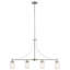 Luminaire suspendu pour îlot à quatre lumières Elmwood Park de Génération Lighting -1809636164-1810269262