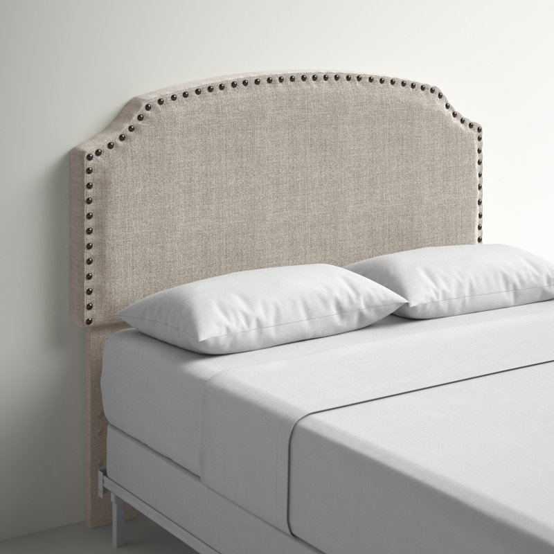 Upholstered Headboard, Beige, King