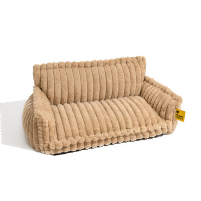 Washable Fluffy Dog Sofa Bed, Size M