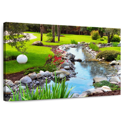 Alvord Japanese Garden Stream