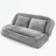 canapé-lit avec position réglable et coussin moelleux-2067460255