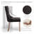High-end Tufted Velvet Upholstered Nailhead Dining Chair-1240169722-1240169696