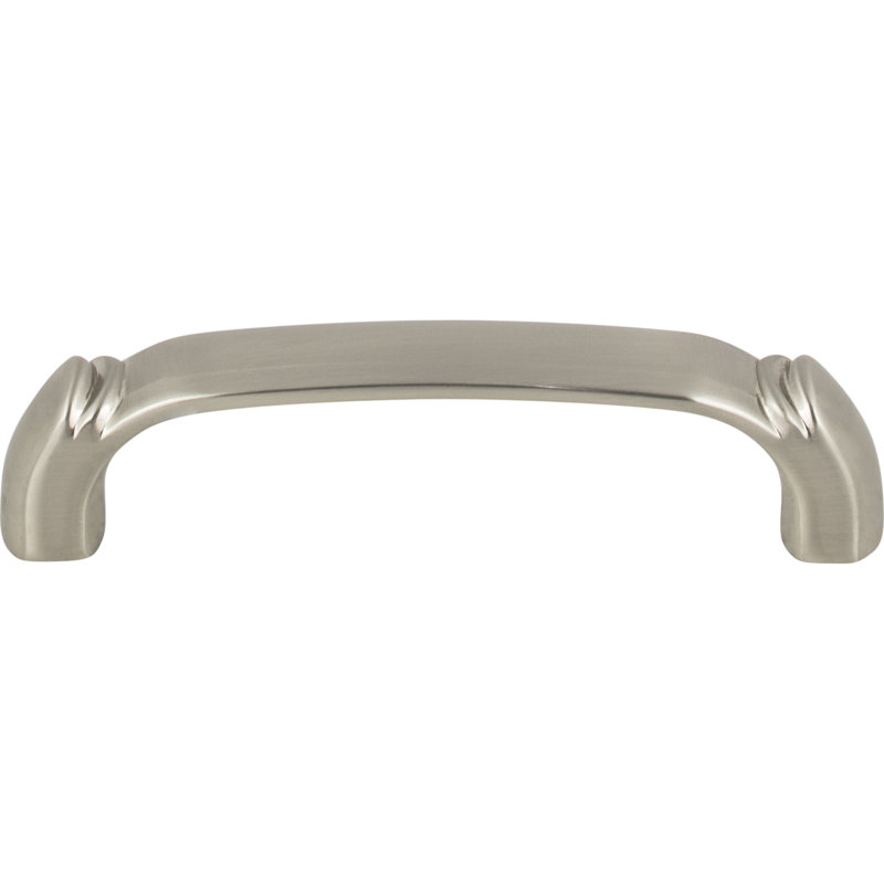 Pomander Bar pull, Brushed Satin Nickel, 3 3/4" Center to Center