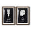 «Best Seat», ensemble de 2 reproductions d'art textuel-2127452667-2127452660-2058830201