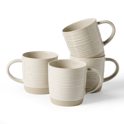 Ensemble de tasses à café en grès 13 oz (ensemble de 4)