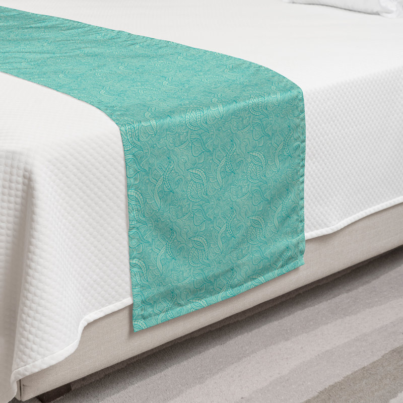 Chemin de lit en polyester , Très grand