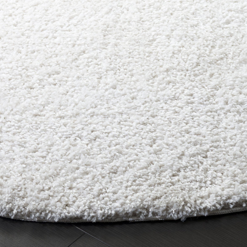 Atlantis Shag 100 Performance Solid Color Rug, 6'-7" X 6'-7" Round
