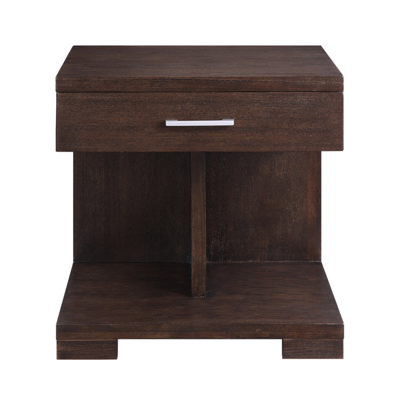 Table de bout ACME Niamey, noyer 84852