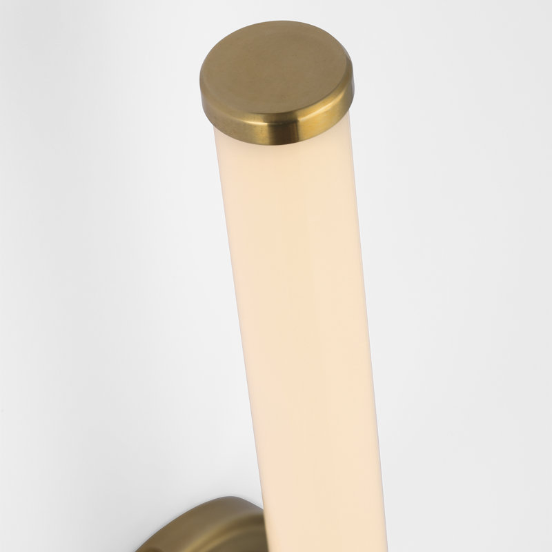 Ralph Lauren Barrett 13" Single Bath Light, Natural Brass