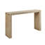La console en bois massif de 64 po au look sophistiqué confère une touche d'élégance à la maison-96442683
