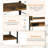 Kitchen Bakers Rack with Power Outlet