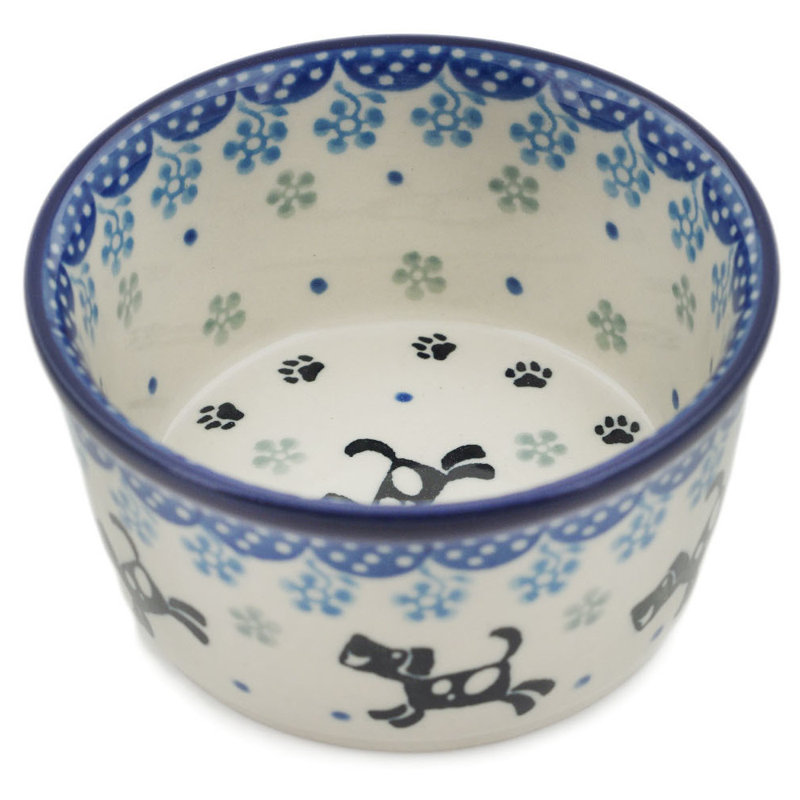 6.42 oz. Playing Pups Salad Bowl