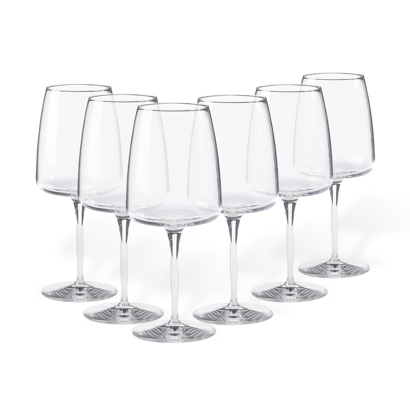 Fascination - Hand Cut - Stemless Wine Glasses - Set of 4