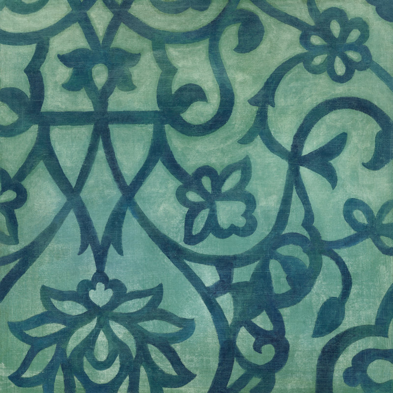 Persian Motif I by Megan Meagher - Wrapped Canvas Art Prints, 30cm H x 30cm W