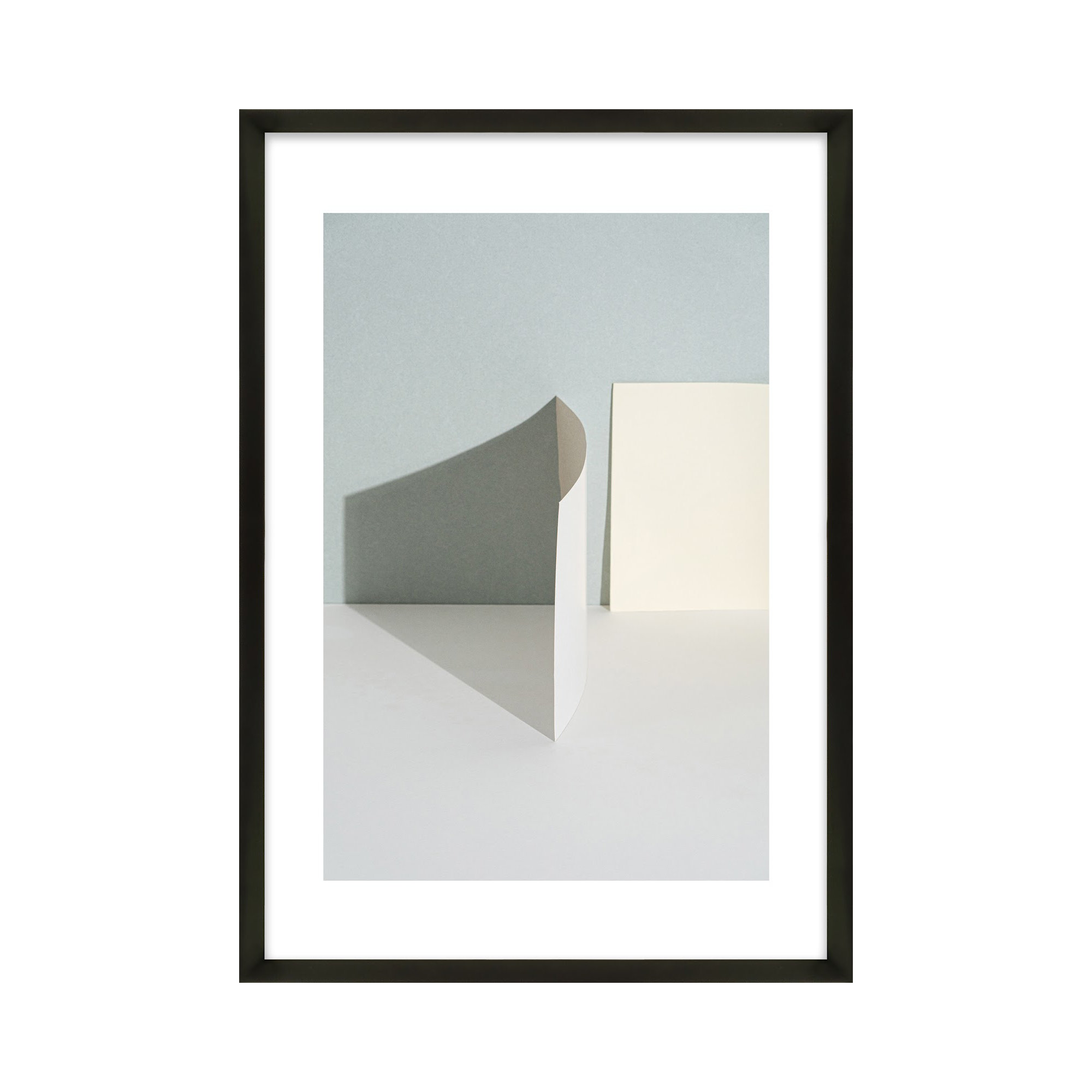 Clean Slate As An Object 3 by Svetlana Smirnova, Black, 38" H x 26.5" W x 1.25" D