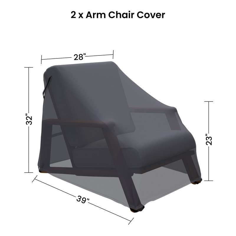 Isham Outdoor Patio Chair Covers