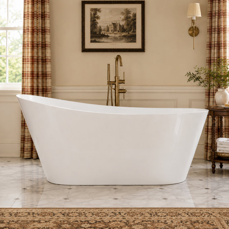 Baignoire de trempage profonde 55 po