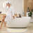  Beige Sun Boho Bath Mat, Half Round Water Absorbent Non-slip Bathroom Rugs, Machine Washable Soft Microfiber Bath Rug For Bathroom, Shower, Bedroom-11048986