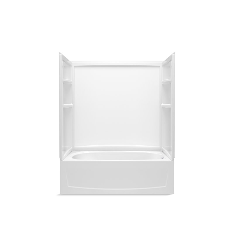 Performa 30.25" W x 60" D x 74.75" H Shower Kit, Right