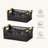 Paper Rope Basket with Wooden Handles-111657068