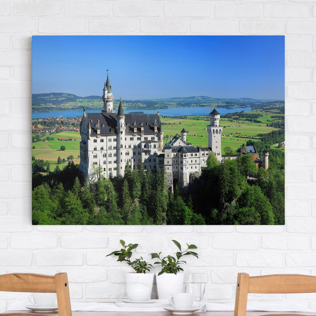 Leinwandbild Schloss Neuschwanstein