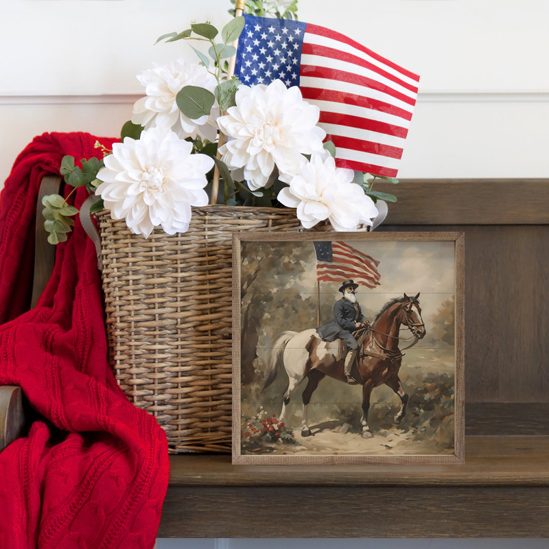 Cavalier patriotique