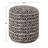 Uttermost Cas Plush Espresso Ottoman