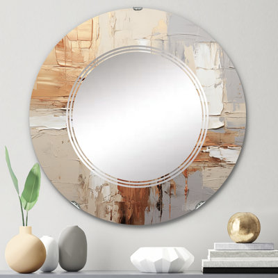 Dalfon - Miroir mural moderne rond