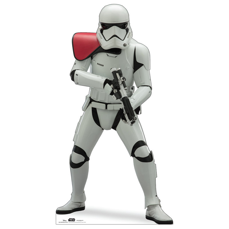 Life-size Star Wars Stormtrooper Officer Cardboard Standup