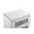 Rollins Mirrored Glass Top 3 - Drawer End Table