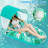 Pool Floats With Canopy, Inflatable Pool Float Adult, Lounger Floaties Raft Floating Chair For Swimming Pool Lake Water Lounge Float With Cup Holders