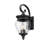 Ashdown 3 Light Outdoor Wall Light in Black