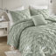 Ensemble d'édredon tissé anti-froissement Bailey Diamond Pucker-110406103-110406110