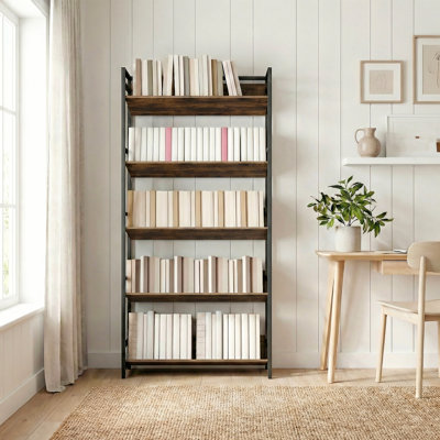 174cm H x 80cm W Steel Bookcase