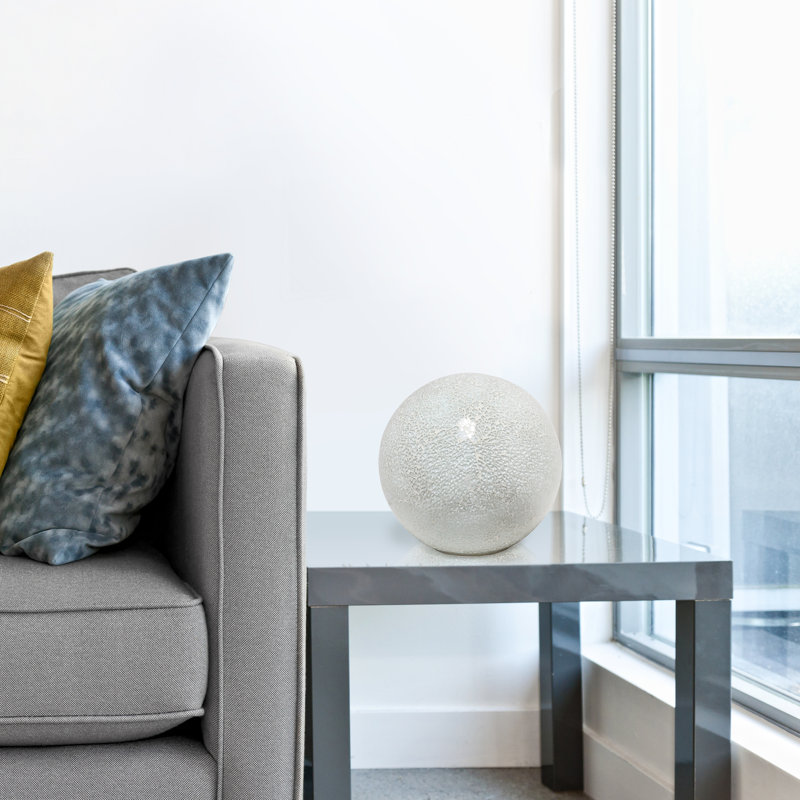 Brathwaite Ceramic Globe Lamp, White
