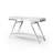 Contemporary Style  1Pc Sofa Table High Gloss Finish Chrome Frame Console Table Gorgeous Living Room Furniture