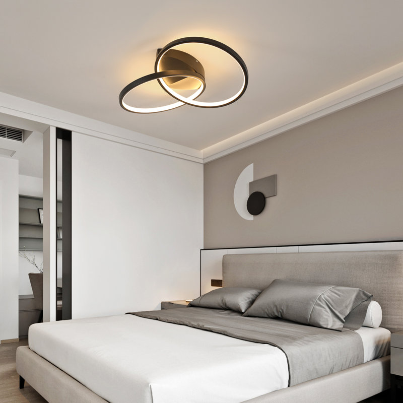 Deandray Iron and Aluminium LED Flush Mount