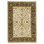 Hand Knotted Wool Area Rug in Ivory And Black