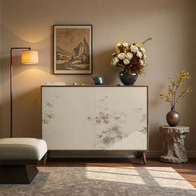Armoire en pin de style rétro