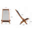 Chaise pliante en bois