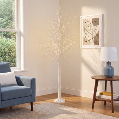 Warm White Copper Wire Tree Light Set