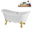 Baignoire sur pattes 59 ", plateau, bonde, pattes 59" Streamline-101628977-102220275