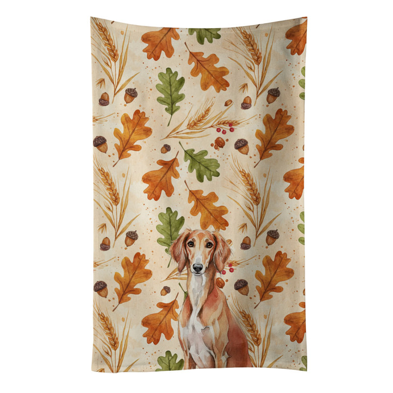 Serviette de cuisine tricolore Sheltie, Red Saluki