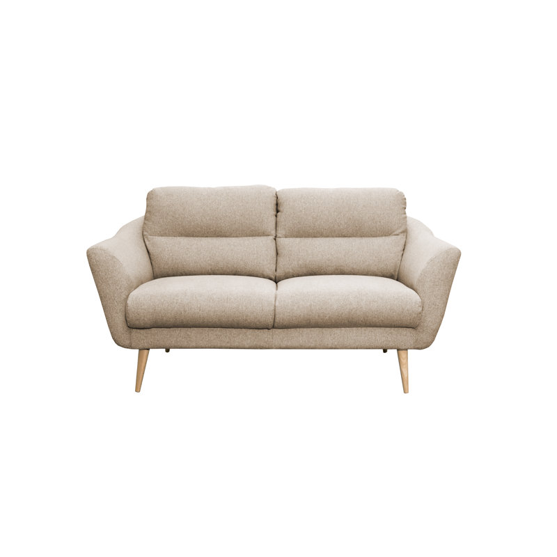 Rosales Odense 2 Seater Upholstered Loveseat, 2, Beige