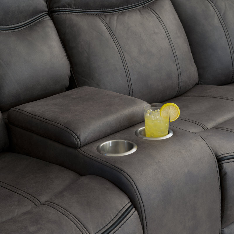 Gideon Grey Manual Reclining Sectional